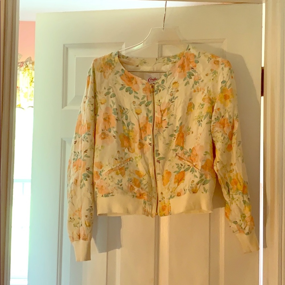 Spring floral jacket